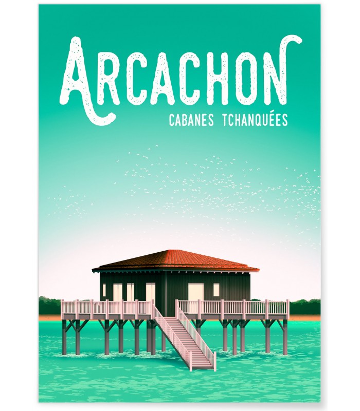 Affiche Arcachon