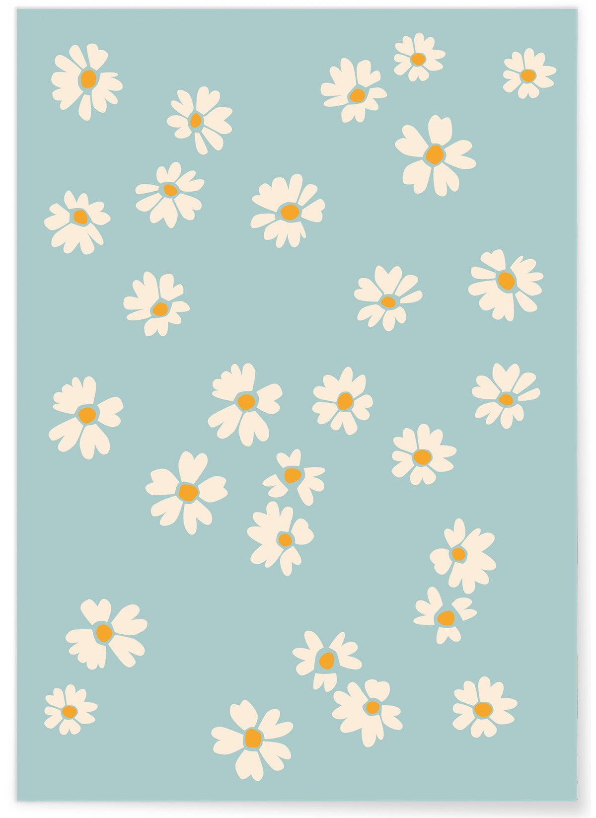 Affiche Abstract Flower 3