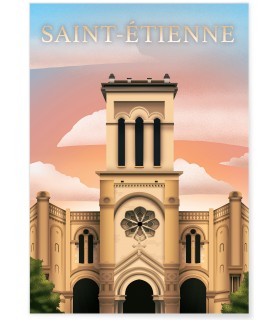 Affiche Saint-Étienne