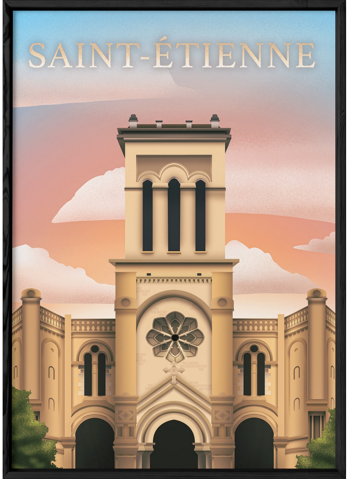 Affiche Saint-Étienne