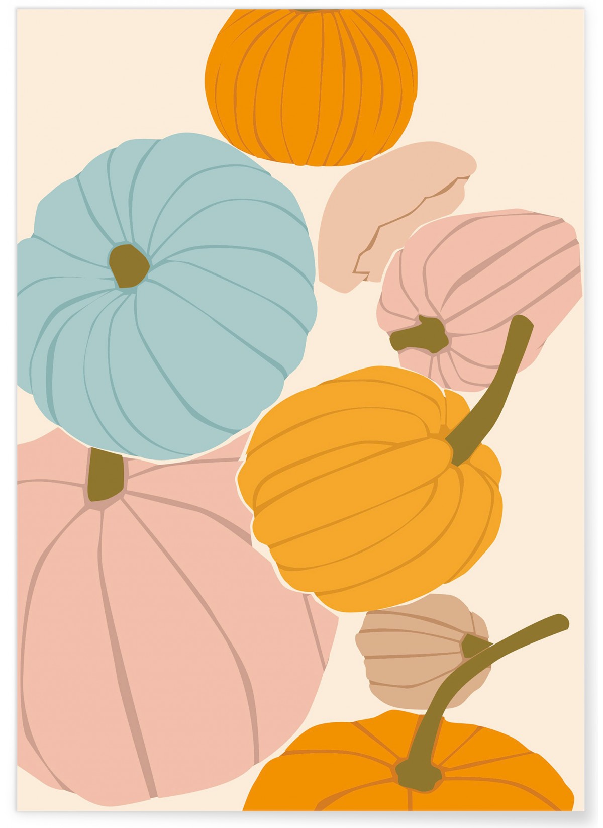 Affiche Abstract Autumn 3