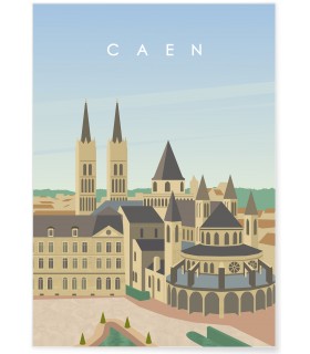 Affiche Caen