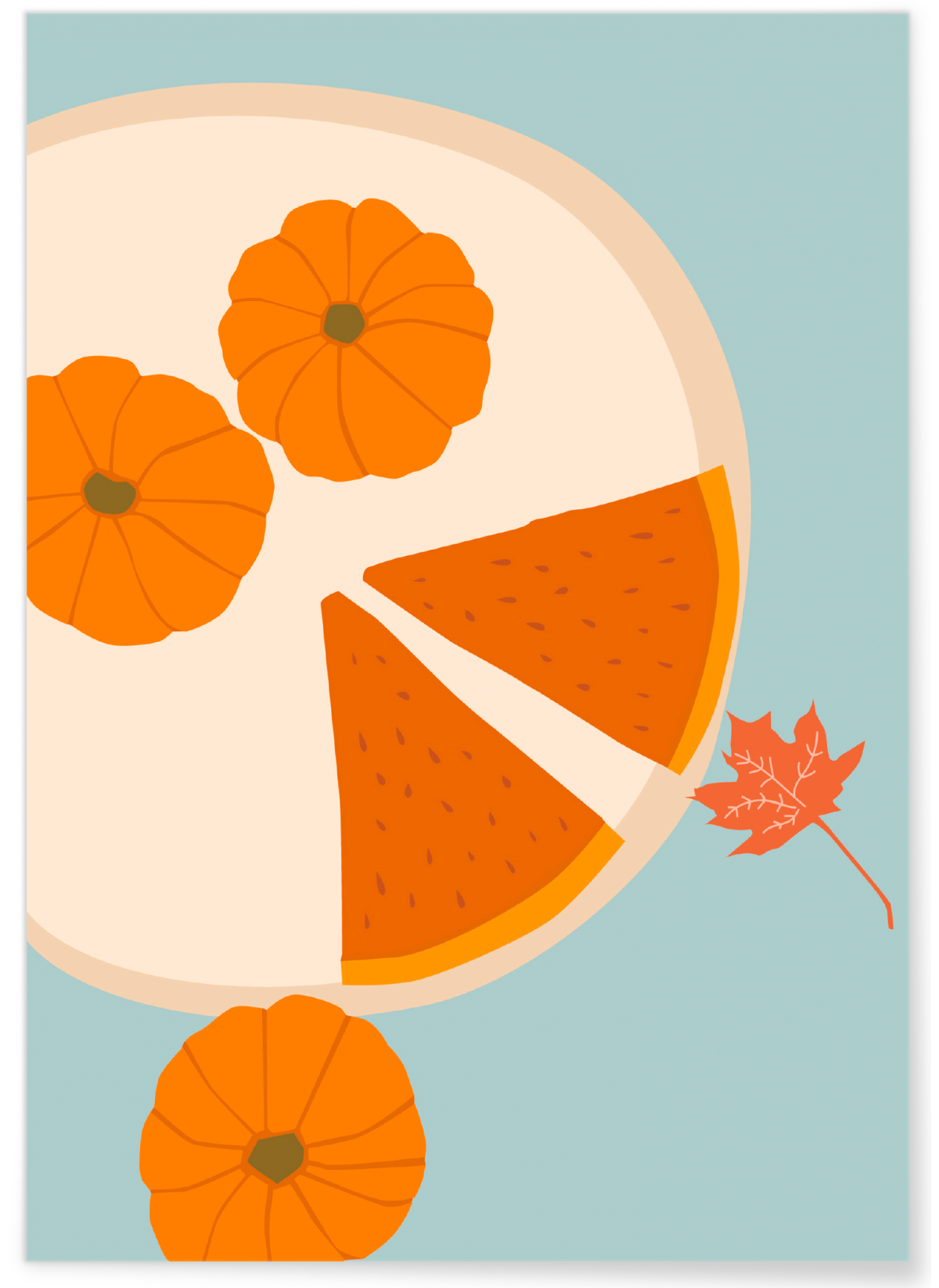 Affiche Abstract Autumn 5