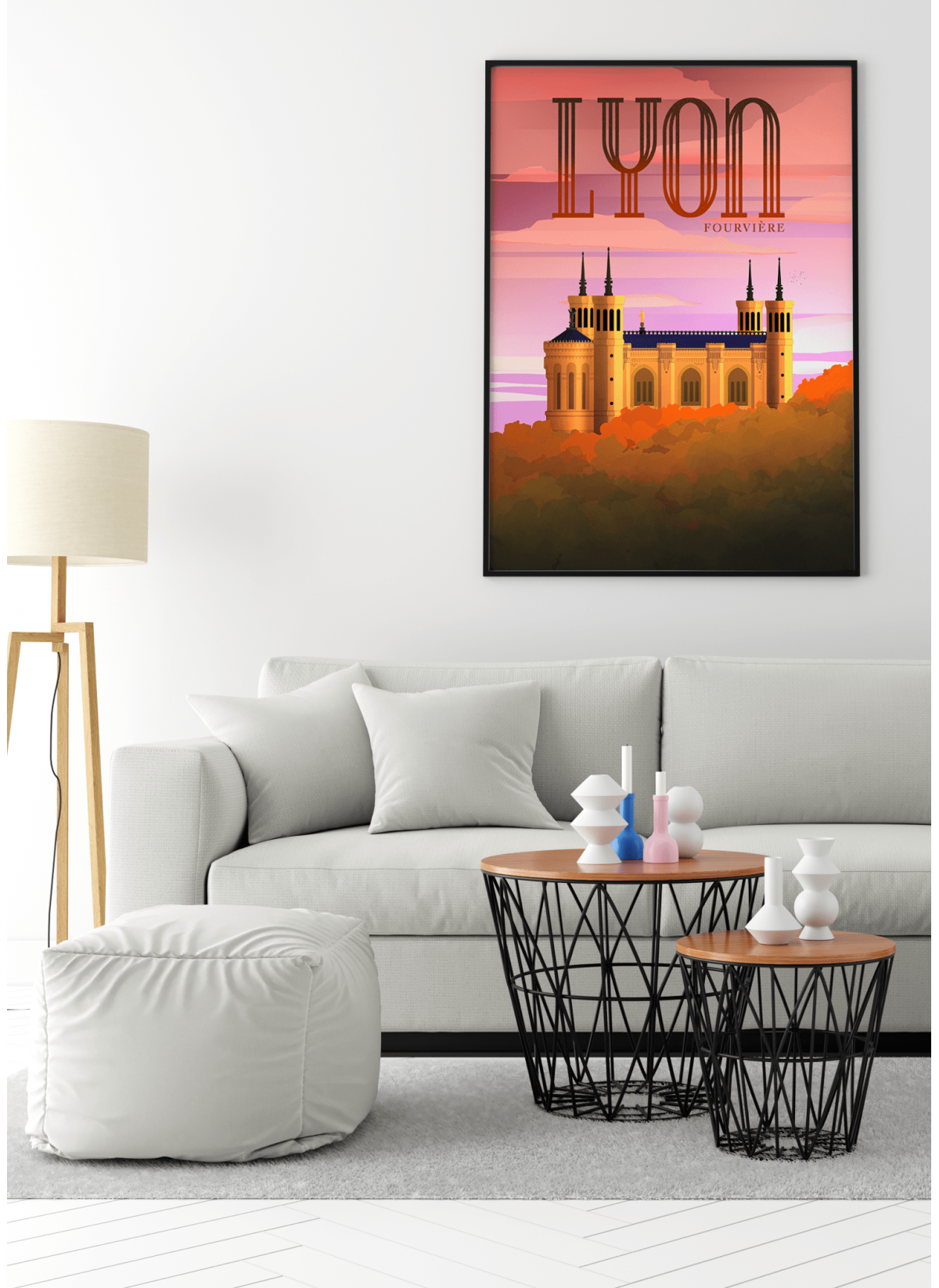 Affiche Lyon Fourvière 2