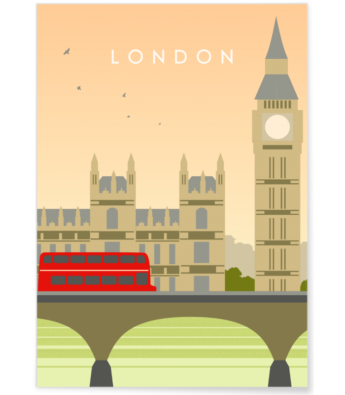 Affiche Londres 2