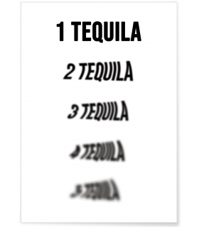 Affiche Tequila