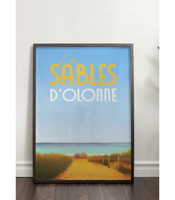 Affiche Les Sables d'Olonne