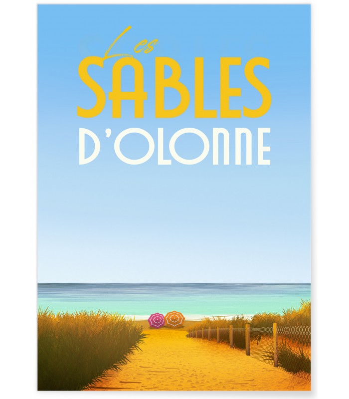 Affiche Les Sables d'Olonne