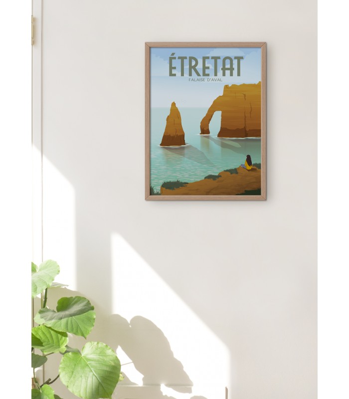 Affiche Étretat