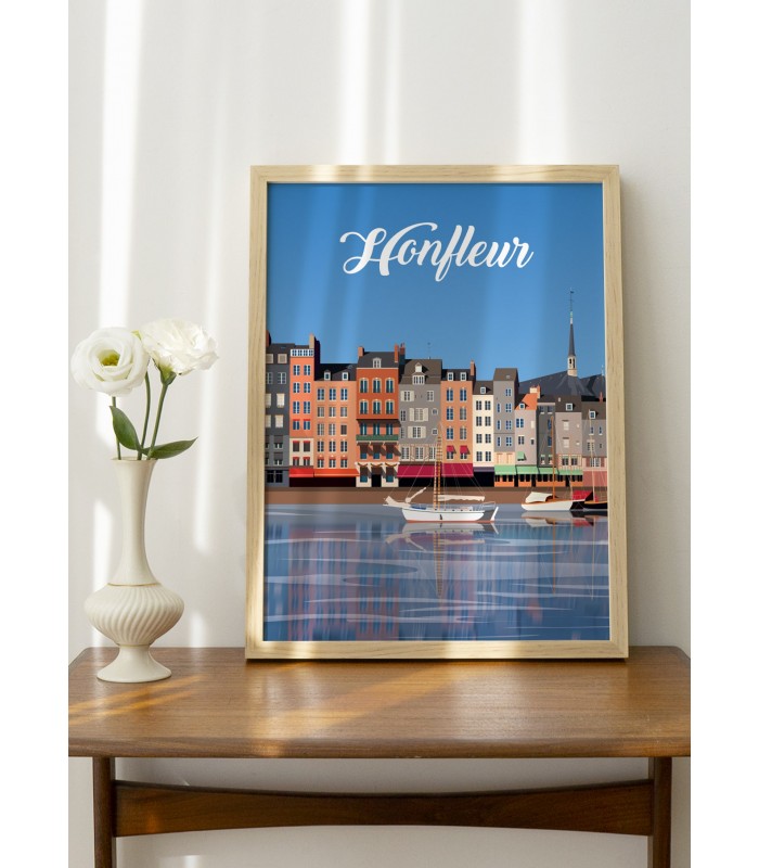 Affiche Honfleur