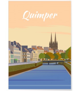 Affiche Quimper
