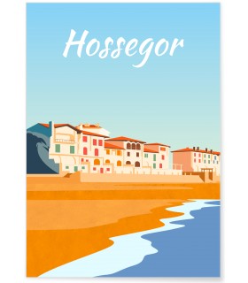 Affiche Hossegor