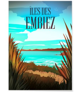 Affiche Îles des Embiez