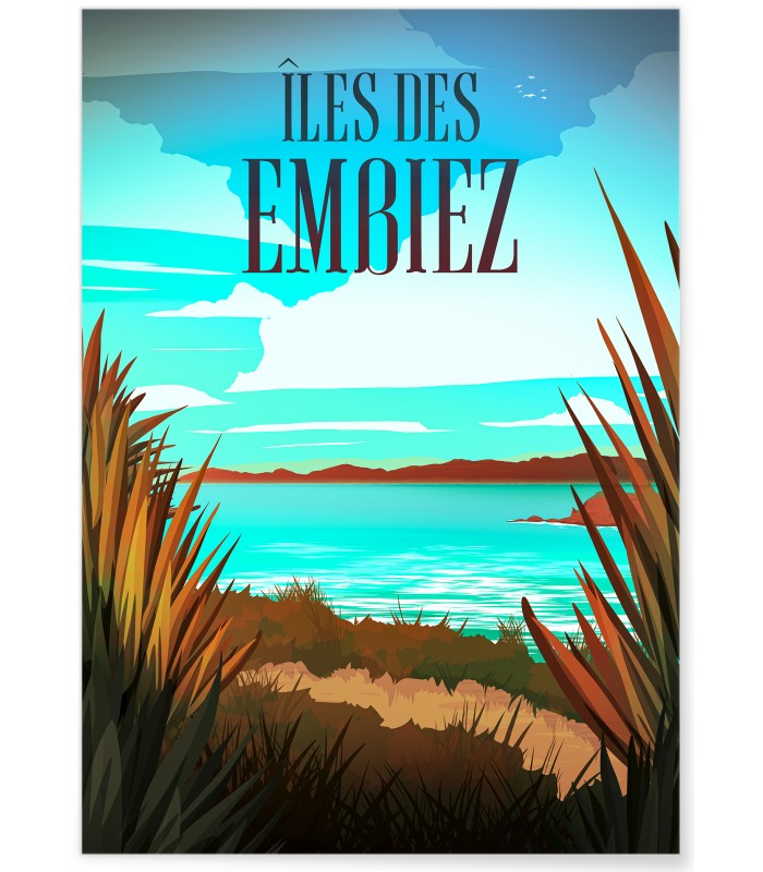 Affiche Îles des Embiez