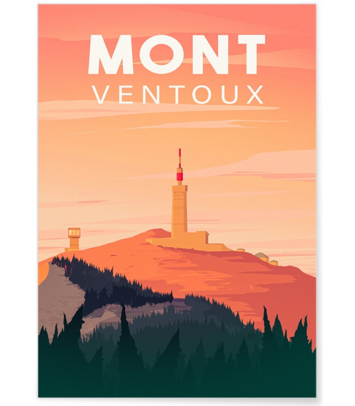 Affiche Mont Ventoux