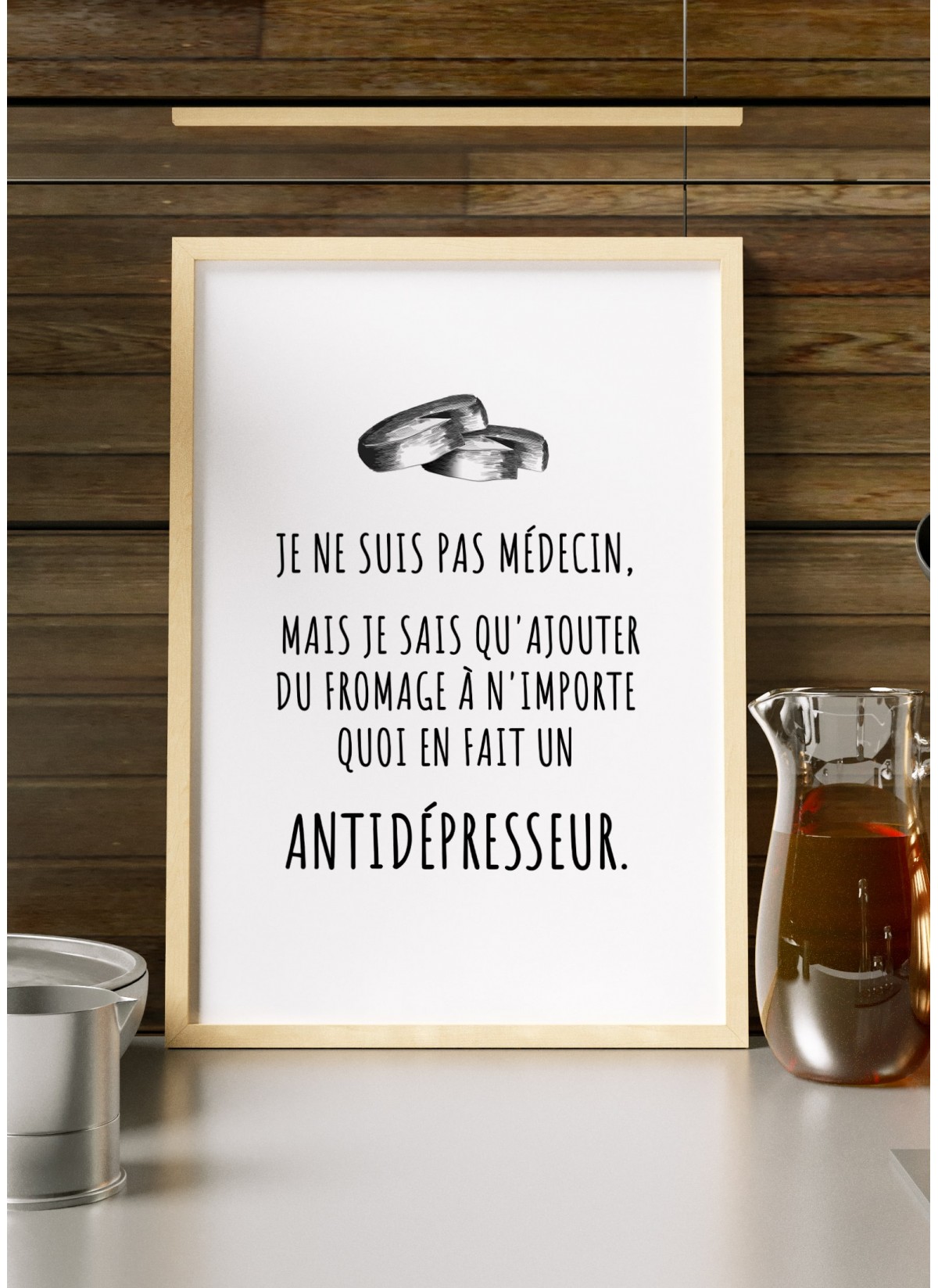 Affiche "Je ne suis pas médecin..."