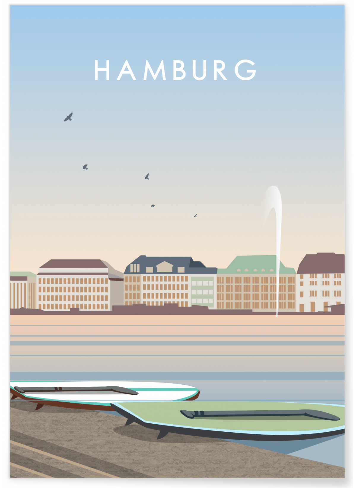 Poster Hamburg
