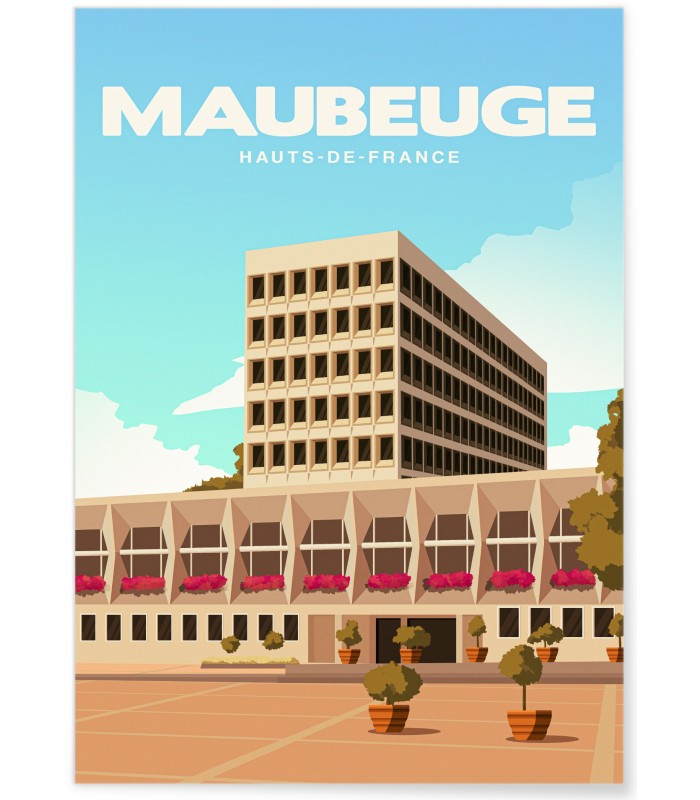 Affiche Maubeuge