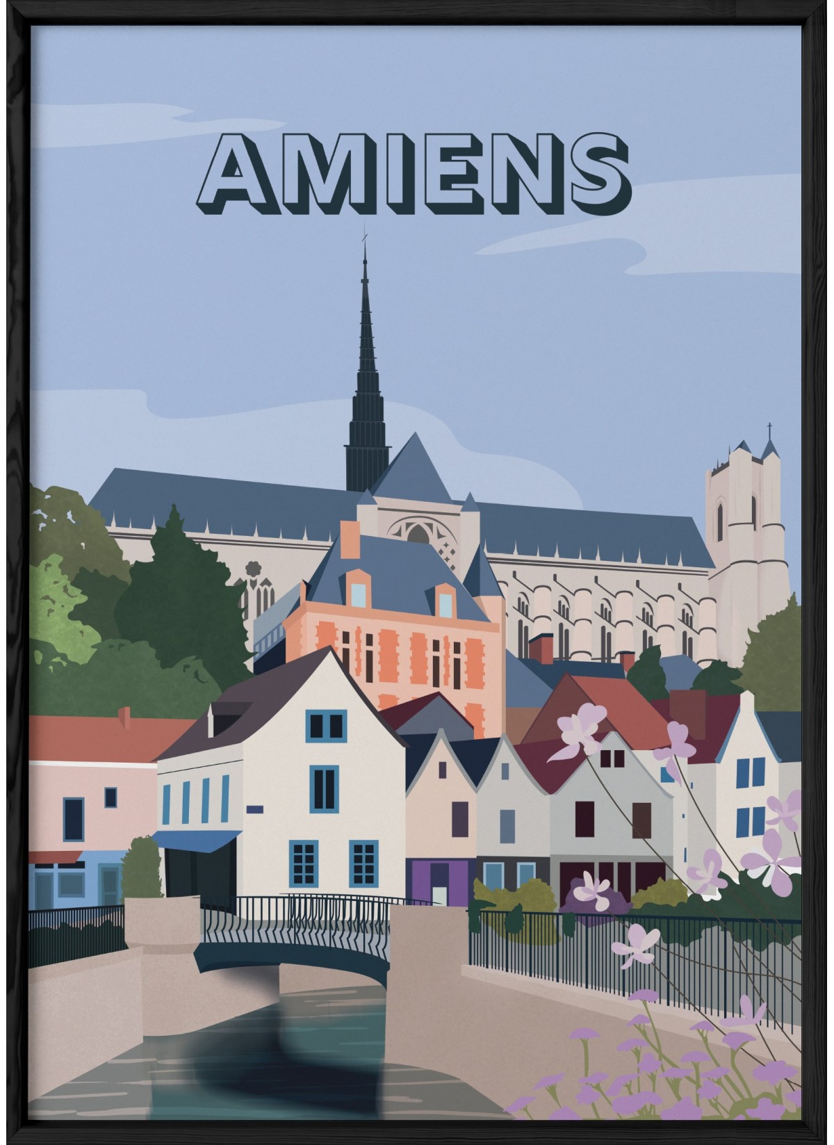 Affiche Amiens