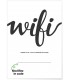 Affiche code wifi [personnalisable]