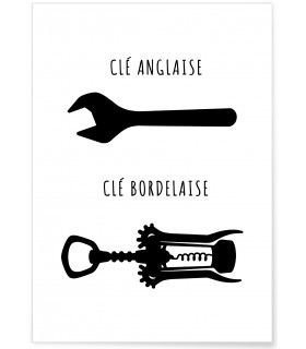 Affiche Clé Bordelaise