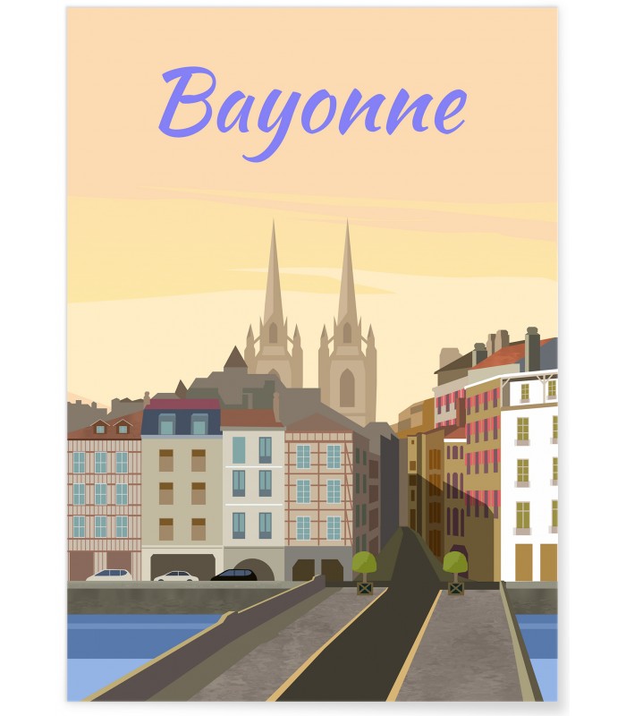 Affiche Bayonne