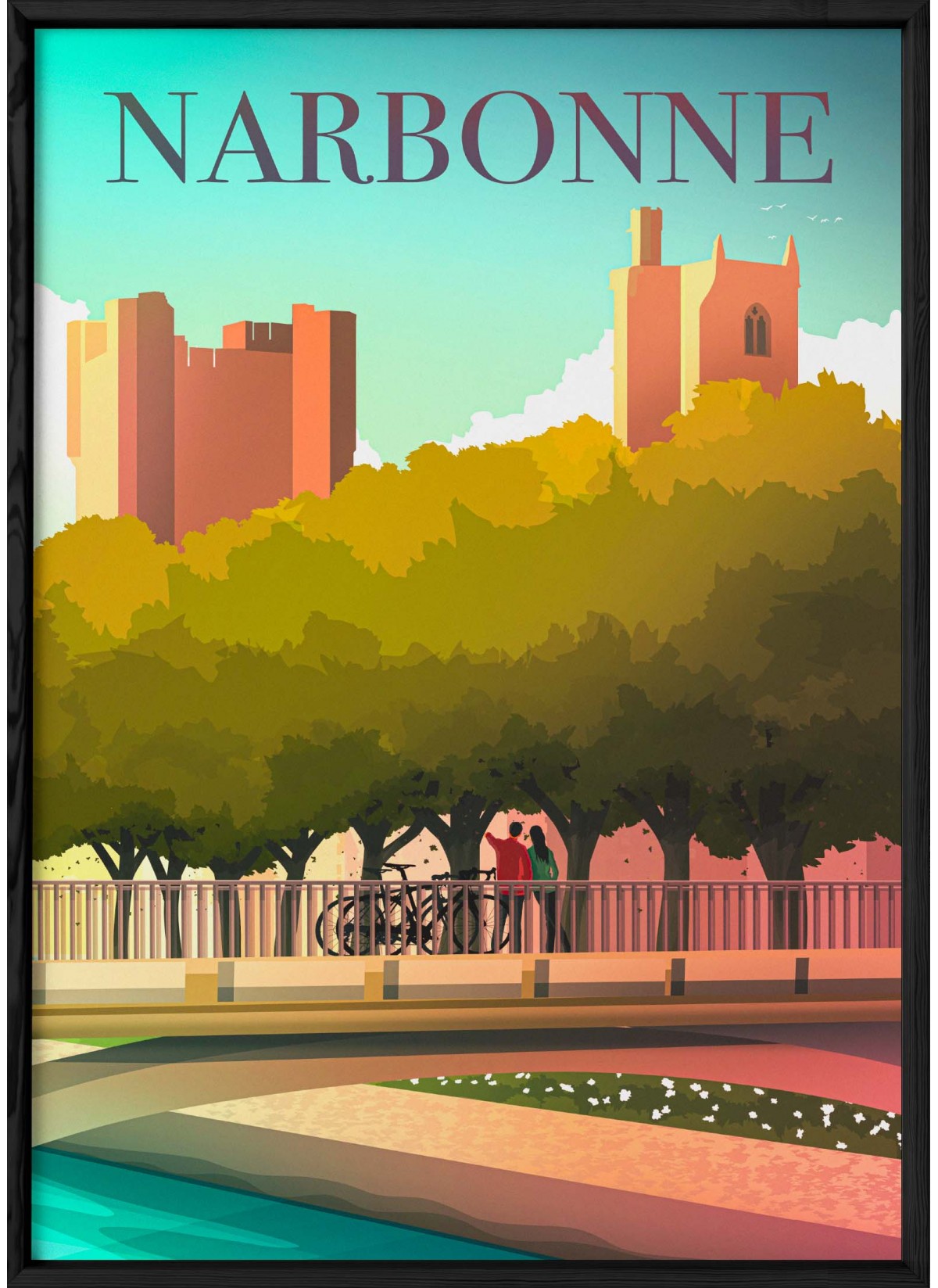 Affiche Narbonne
