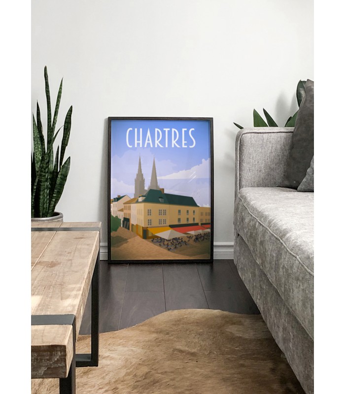 Affiche Chartres