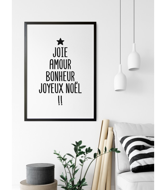 Affiche Joyeux Noël