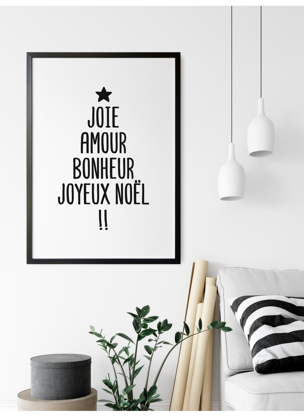 Affiche Joyeux Noël