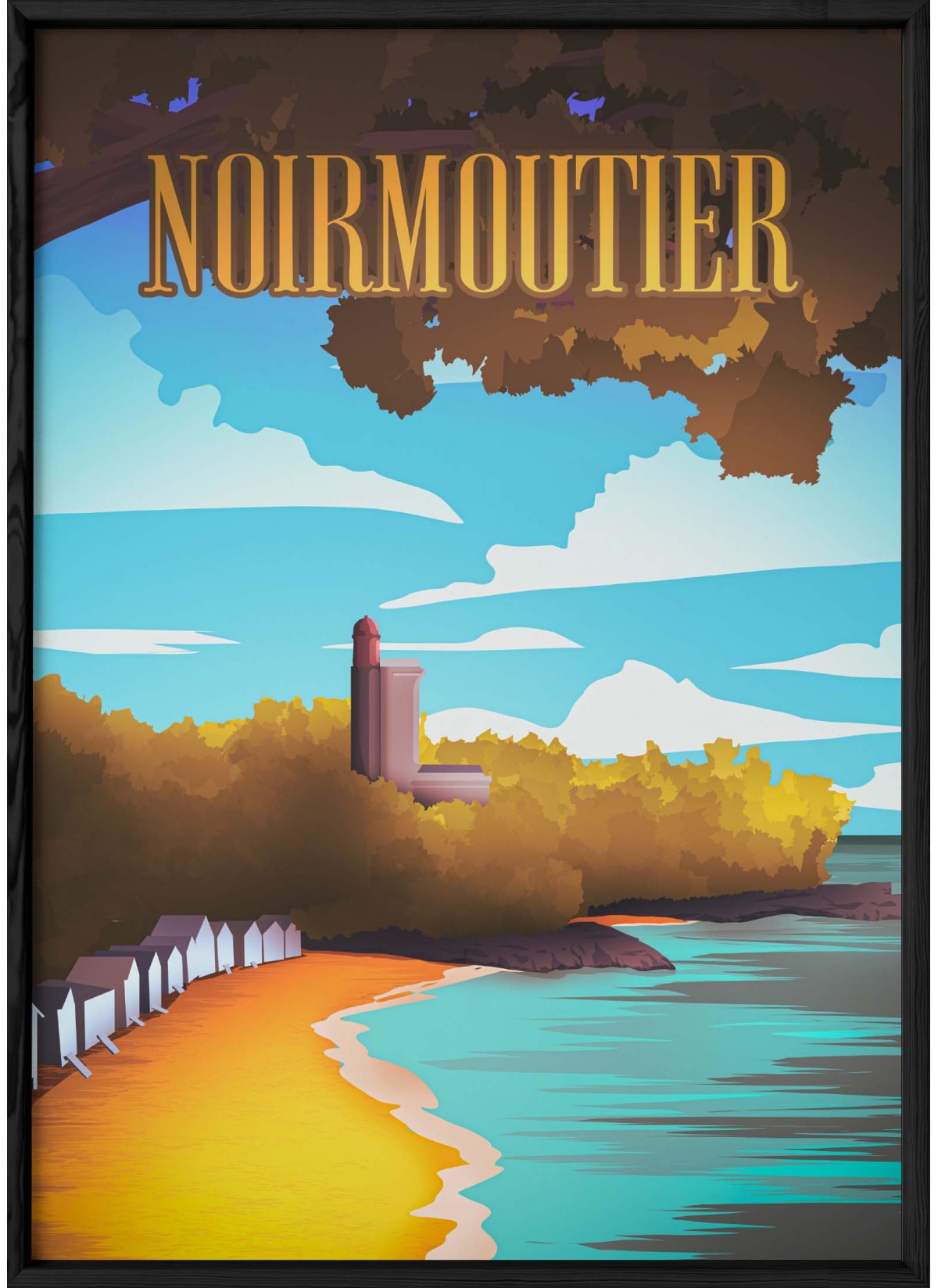 Affiche Noirmoutier