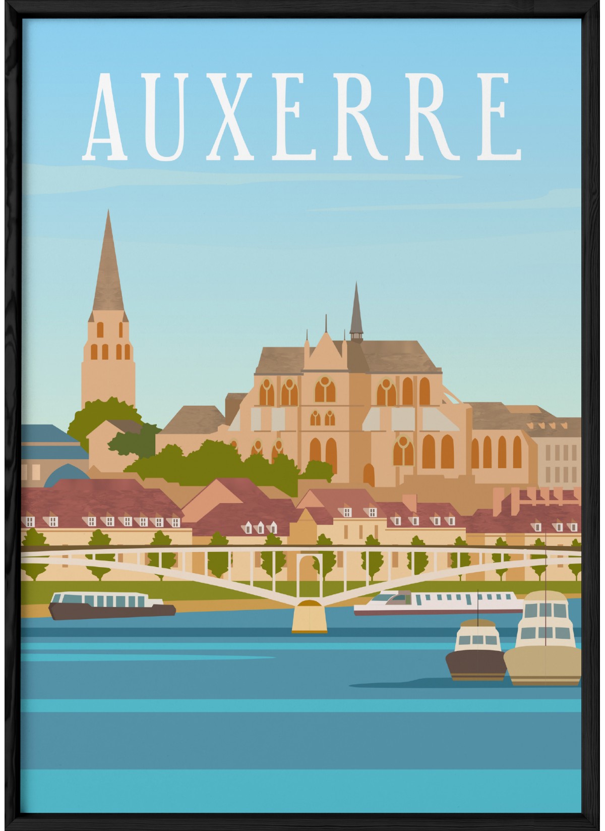 Affiche Auxerre