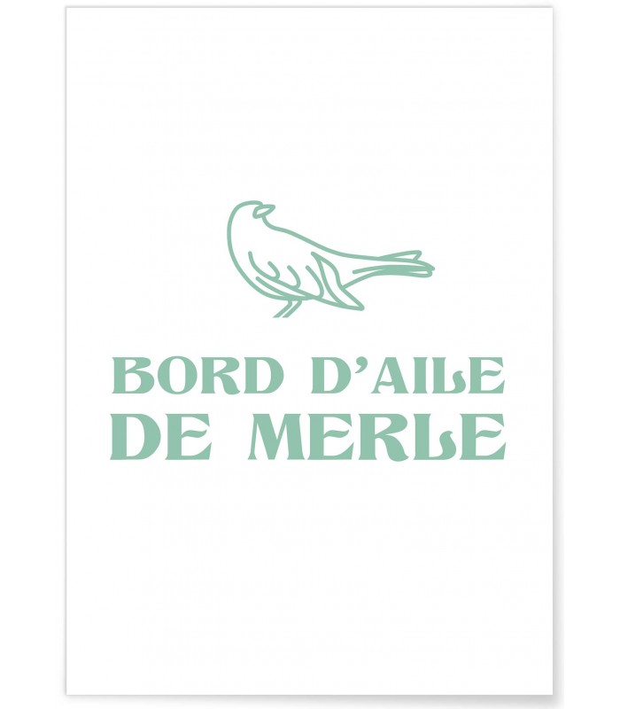 Affiche Bord d'aile