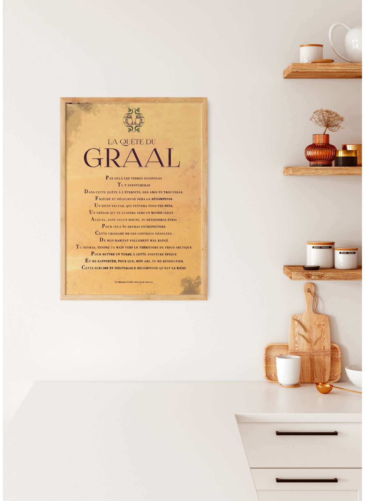 Affiche La quête du Graal