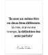 Affiche citation Emile Zola "Amis parfaits"