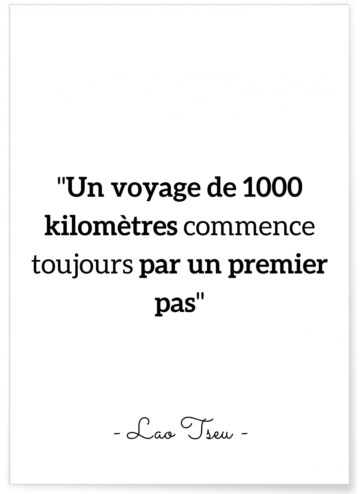 affiches inspirantes avec des citations