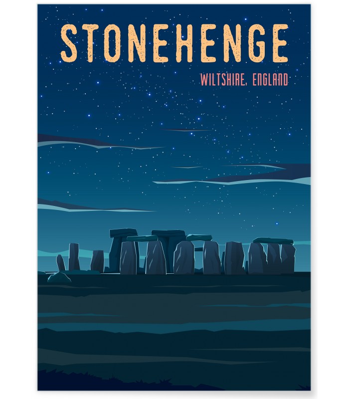 Affiche Stonehenge