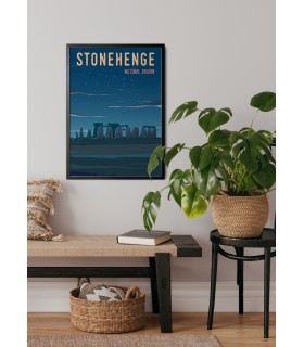 Affiche Stonehenge