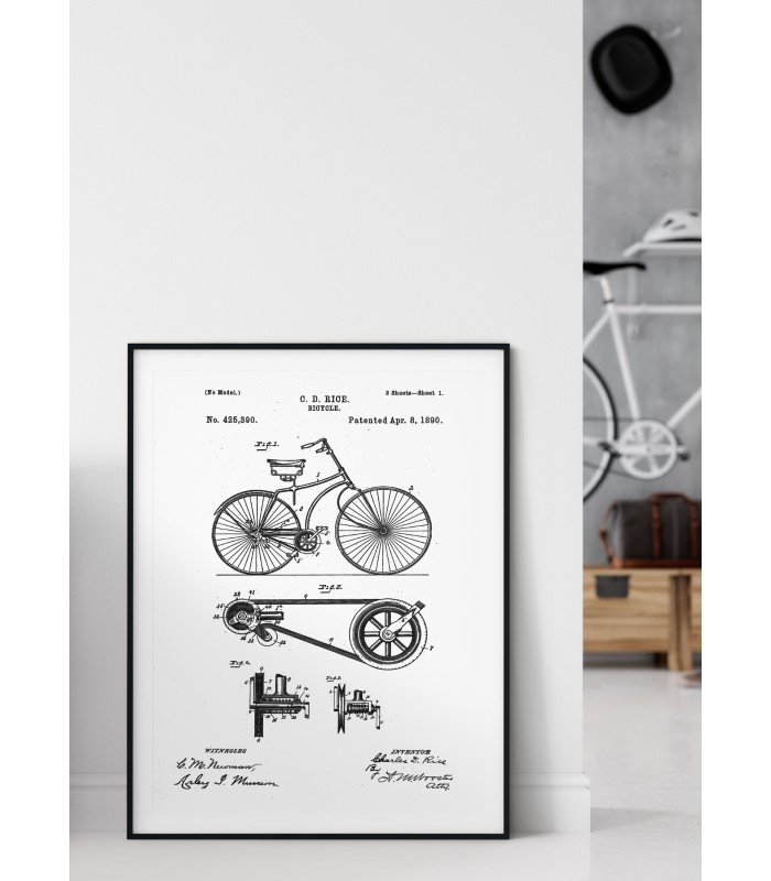 Affiche Brevet vélo