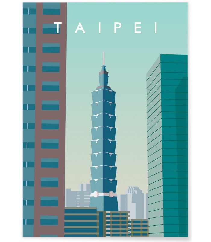 Affiche Taipei