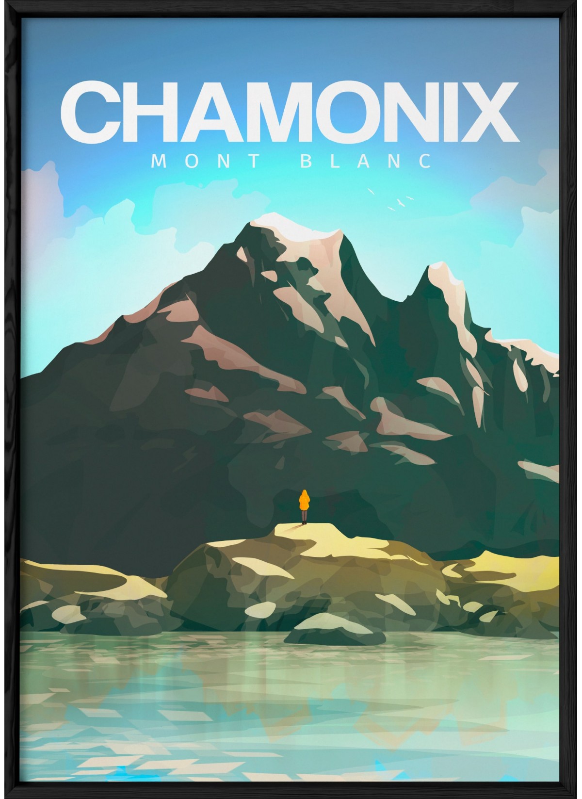 Affiche Chamonix-Mont-Blanc
