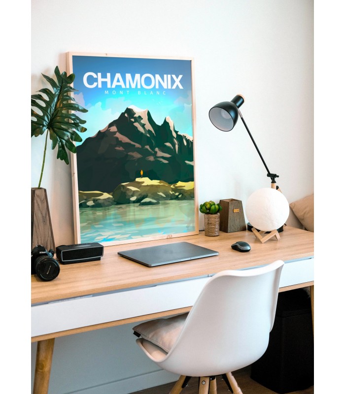 Affiche Chamonix-Mont-Blanc