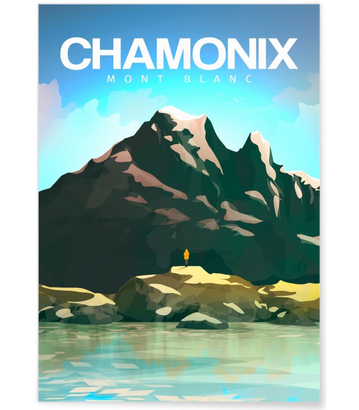 Affiche Chamonix-Mont-Blanc