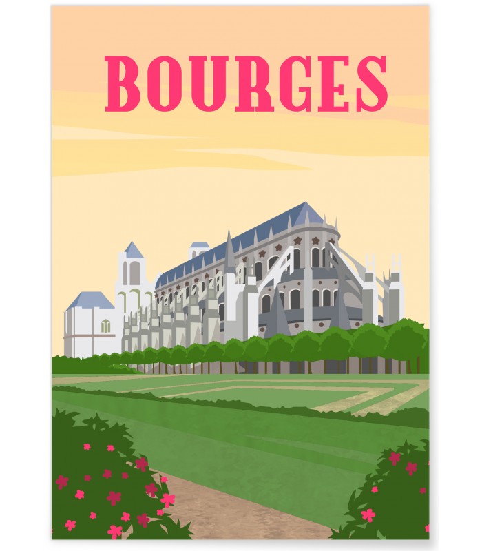 Affiche Bourges