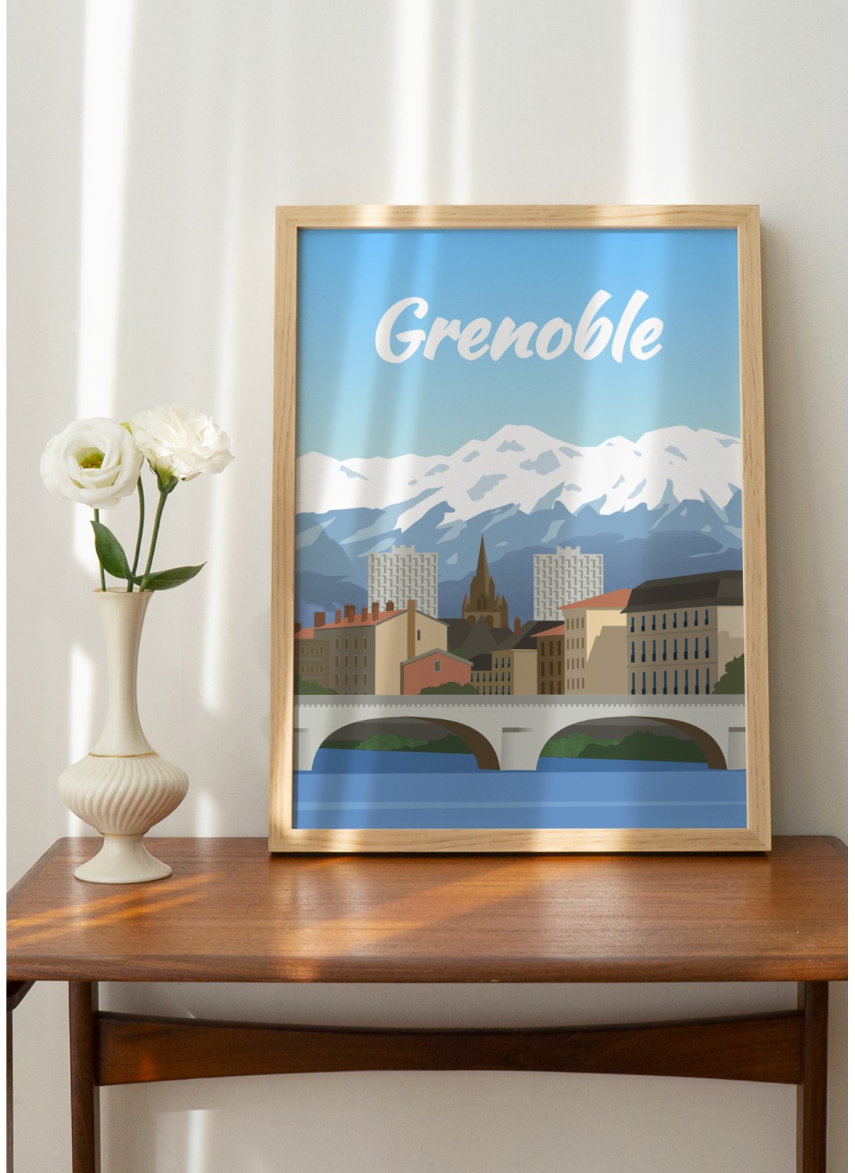 Affiche ville Grenoble