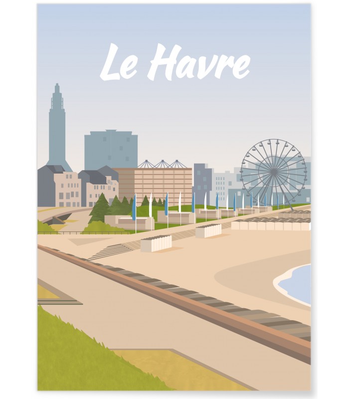 Affiche Le Havre