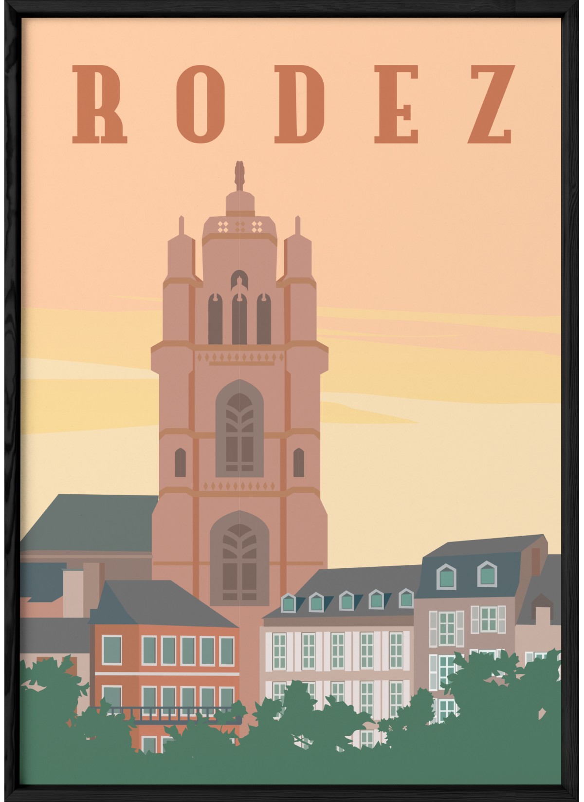 Affiche Rodez