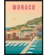 Affiche Monaco