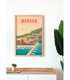 Affiche Monaco