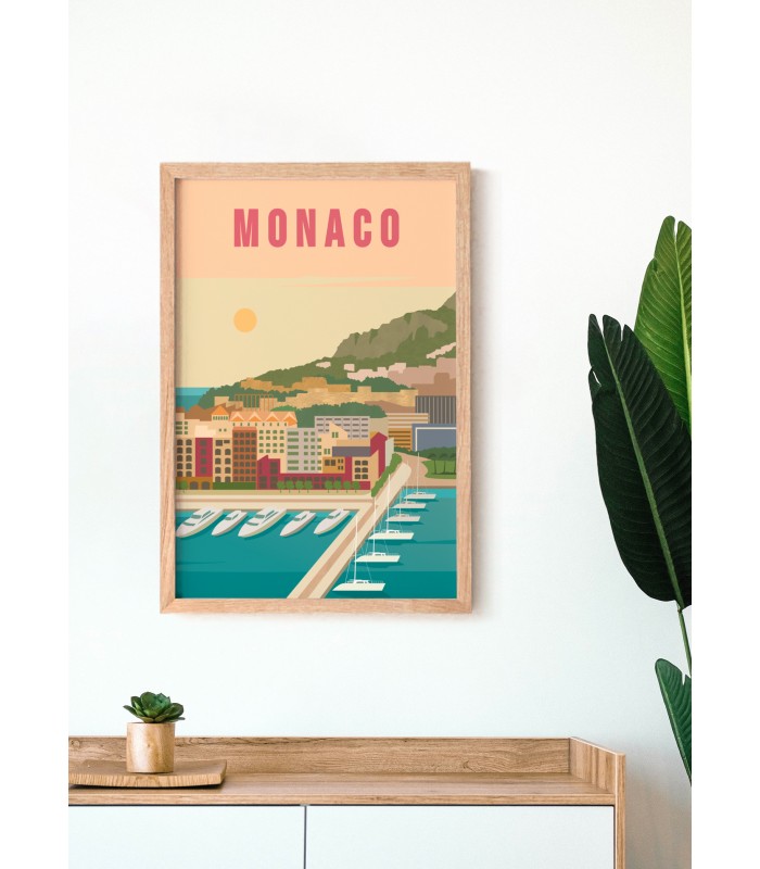 Affiche Monaco